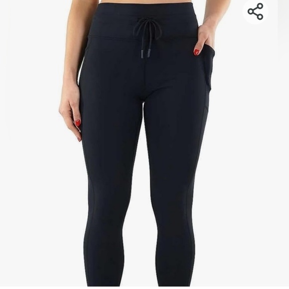 Spyder Active Drawstring Legging/Jogger with Pockets Navy xl - Picture 1 of 1
